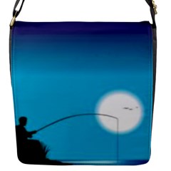 Fishing Flap Closure Messenger Bag (s) by Sparkle