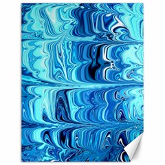 Blue Waves Canvas 12  X 16  by Sparkle