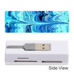 Blue Waves Memory Card Reader (stick) by Sparkle