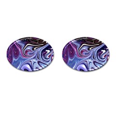 Galaxy Cufflinks (oval)