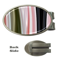 Satin Strips Money Clips (oval)  by Sparkle