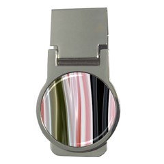 Satin Strips Money Clips (round)  by Sparkle