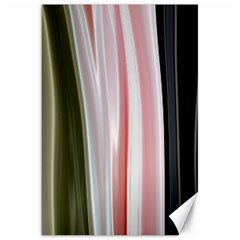 Satin Strips Canvas 20  X 30  by Sparkle