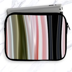 Satin Strips Apple Ipad 2/3/4 Zipper Cases by Sparkle