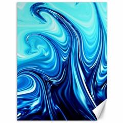 Sunami Waves Canvas 36  X 48  by Sparkle