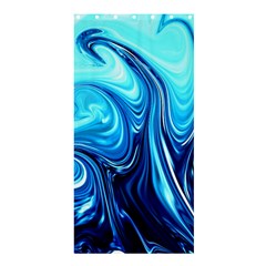 Sunami Waves Shower Curtain 36  X 72  (stall)  by Sparkle