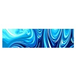 Sunami Waves Satin Scarf (Oblong) Front