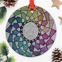 Wirldrawing Ornament (round) by Sparkle