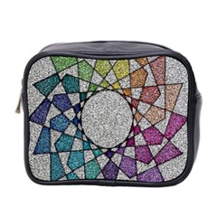 Wirldrawing Mini Toiletries Bag (two Sides) by Sparkle