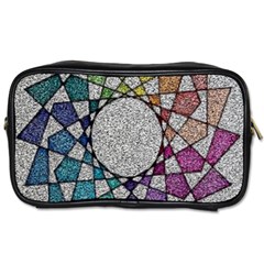 Wirldrawing Toiletries Bag (two Sides) by Sparkle