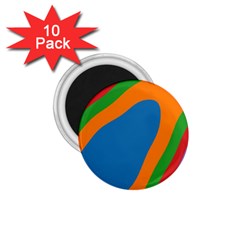 Rainbow Road 1 75  Magnets (10 Pack)  by Sparkle