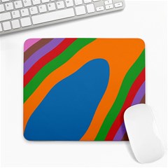 Rainbow Road Large Mousepads by Sparkle