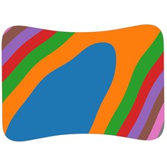 Rainbow Road Velour Seat Head Rest Cushion by Sparkle