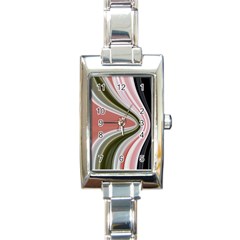 Wrinkle In Time Rectangle Italian Charm Watch by Sparkle