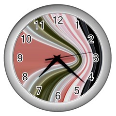 Wrinkle In Time Wall Clock (silver) by Sparkle