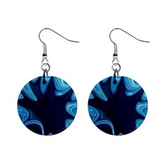 Sea Wrap Mini Button Earrings