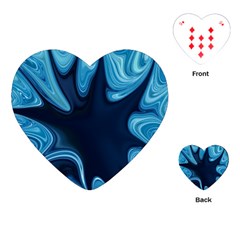 Sea Wrap Playing Cards Single Design (heart) by Sparkle