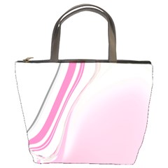 Modern Pink Bucket Bag