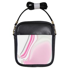 Modern Pink Girls Sling Bag