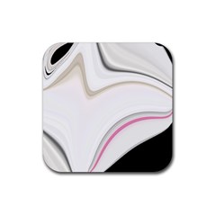 Tech Colors Rubber Coaster (square)  by Sparkle