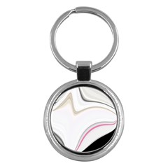 Tech Colors Key Chain (round)