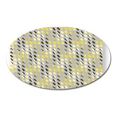 Color Tiles Oval Magnet by Sparkle