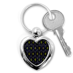 Color Abstract Cartoon Key Chain (heart) by Sparkle