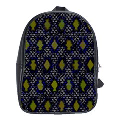 Color Abstract Cartoon School Bag (xl) by Sparkle