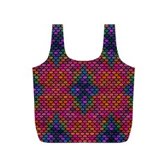 Hexxogons Full Print Recycle Bag (s) by Sparkle