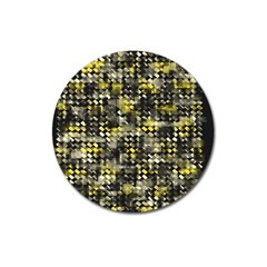 Bricks Cubes Magnet 3  (round) by Sparkle