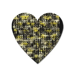 Bricks Cubes Heart Magnet by Sparkle