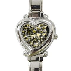 Bricks Cubes Heart Italian Charm Watch