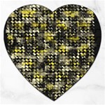 Bricks Cubes Jigsaw Puzzle (Heart) Front