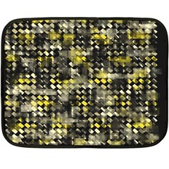 Bricks Cubes Double Sided Fleece Blanket (mini)  by Sparkle