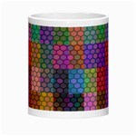 Random Colors Hexagon Morph Mugs Center