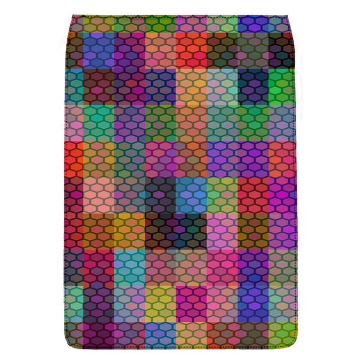 Random Colors Hexagon Removable Flap Cover (S)