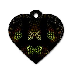 Duckies Dog Tag Heart (two Sides)