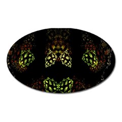 Duckies Oval Magnet