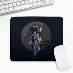 Illustration Drunk Astronaut Large Mousepads by Vaneshart