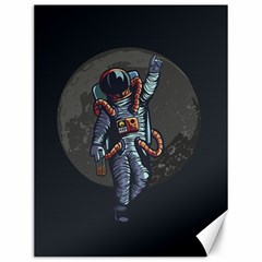 Illustration Drunk Astronaut Canvas 12  X 16  by Vaneshart