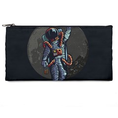 Illustration Drunk Astronaut Pencil Case by Vaneshart