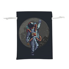 Illustration Drunk Astronaut Lightweight Drawstring Pouch (m) by Vaneshart