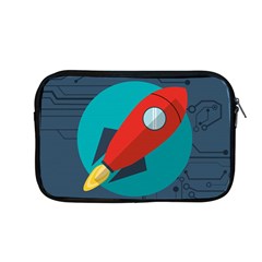 Rocket With Science Related Icons Image Apple Macbook Pro 13  Zipper Case by Vaneshart