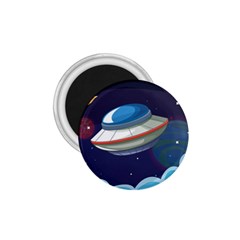 Ufo Alien Spaceship Galaxy 1 75  Magnets by Vaneshart