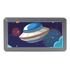 Ufo Alien Spaceship Galaxy Memory Card Reader (mini) by Vaneshart