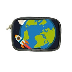 Spaceship Design Coin Purse by Vaneshart