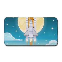 Space Exploration Illustration Medium Bar Mats by Vaneshart