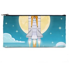 Space Exploration Illustration Pencil Case by Vaneshart