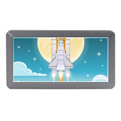 Space Exploration Illustration Memory Card Reader (mini) by Vaneshart