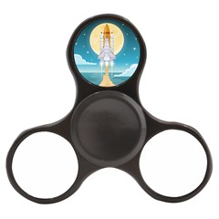 Space Exploration Illustration Finger Spinner by Vaneshart